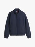 Blue Relaxed Harrington Jacket  Men