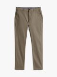 Γκρι Παντελόνι Chinos Με Κεντητή Σημαία Σε Slim Γραμμή  Άνδρες