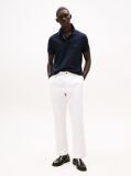Blue Regular Fit Tipped Collar Polo Shirt  Men