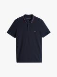 Blue Regular Fit Tipped Collar Polo Shirt  Men