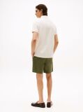 White Regular Fit Concealed Placket Polo Shirt  Men