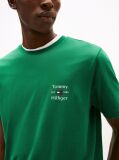 Green Logo Crew Neck T-Shirt  Men