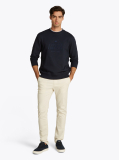 Blue Logo Embroidery Sweatshirt  Men