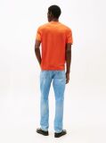 Orange Linen T-Shirt  Men