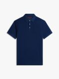 Μπλε Smart Casual Μπλούζα Πόλο Σε Κανονική Γραμμή  Άνδρες