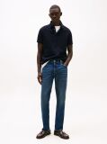 Blue Smart Casual Regular Fit Polo Shirt  Men