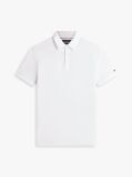 White Smart Casual Regular Fit Polo Shirt  Men