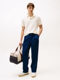 White Smart Casual Regular Fit Polo Shirt  Men