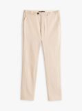 Beige Smart Casual Straight Leg Chinos  Men