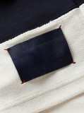Multi Boxy Breton Stripe Half-Zip Hoody  Men