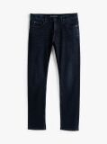 Blue Denton Straight Fit Jeans  Men