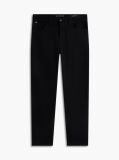 Black Harlem Regular Tapered Black Jeans  Men