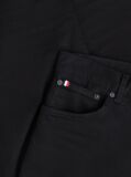 Black Harlem Regular Tapered Black Jeans  Men