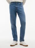 Blue Harlem Regular Tapered Faded Jeans  Men