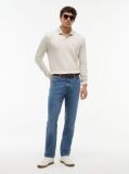 Blue Harlem Regular Tapered Faded Jeans  Men