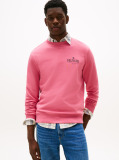 Pink Logo Crew Neck Sweatshirt  Men