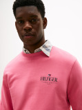 Pink Logo Crew Neck Sweatshirt  Men