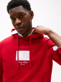 Κόκκινο Hoodie Με Σημαιάκι  Άνδρες