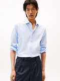 Blue Smart Casual TH Flex Slim Fit Shirt  Men