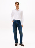 White Smart Casual TH Flex Slim Fit Shirt  Men