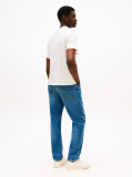 Beige Americana Colourblock Tee  Men