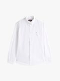 White TH Flex Regular Fit Poplin Shirt  Men