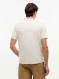 Μπεζ T-Shirt Με Κεντητή Σημαία  Άνδρες