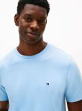 Blue Flag Embroidery T-Shirt  Men