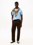 Blue Flag Embroidery T-Shirt  Men