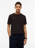 Brown Flag Embroidery T-Shirt  Men