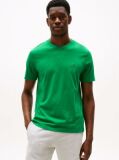Green Flag Embroidery T-Shirt  Men