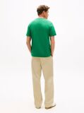 Green Flag Embroidery T-Shirt  Men