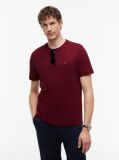 Κόκκινο T-Shirt Με Κεντητή Σημαία  Άνδρες