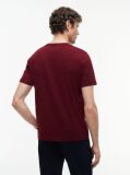 Κόκκινο T-Shirt Με Κεντητή Σημαία  Άνδρες