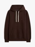 Brown Flag Embroidery Fleece Hoody  Men
