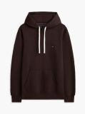 Brown Flag Embroidery Fleece Hoody  Men
