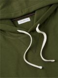 Πράσινο Fleece Hoody Με Κεντητή Σημαία  Άνδρες