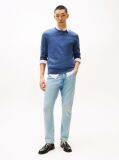 Blue Flag Embroidery Jumper  Men