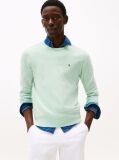 Green Flag Embroidery Jumper  Men