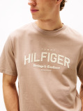 Μπεζ Hilfiger Monotype T-Shirt  Άνδρες