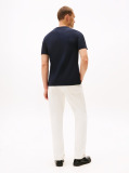 Μπλε Varsity Interlock T-Shirt Με Σχέδιο  Άνδρες
