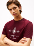 Κόκκινο Varsity Interlock T-Shirt Με Σχέδιο  Άνδρες