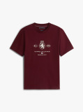 Κόκκινο Varsity Interlock T-Shirt Με Σχέδιο  Άνδρες