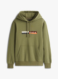 Πράσινο TH Hoodie Με Colour Block Σχέδιο  Άνδρες