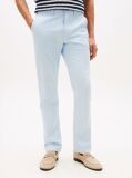 Blue Denton Straight Twill Chinos  Men