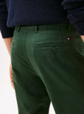 Green Denton Straight Twill Chinos  Men