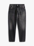 Grey Harlem Regular Tapered Leg Jeans  Men