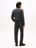 Grey Harlem Regular Tapered Leg Jeans  Men