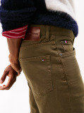 Green Denton Washed Straight Jeans  Men