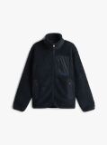 Blue Teddy Fleece Zip-Thru Jacket  Men